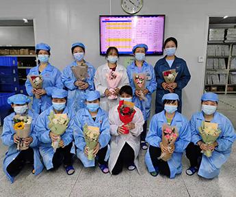 2022年深圳曼聯(lián)電子祝三八婦女節(jié)活動！